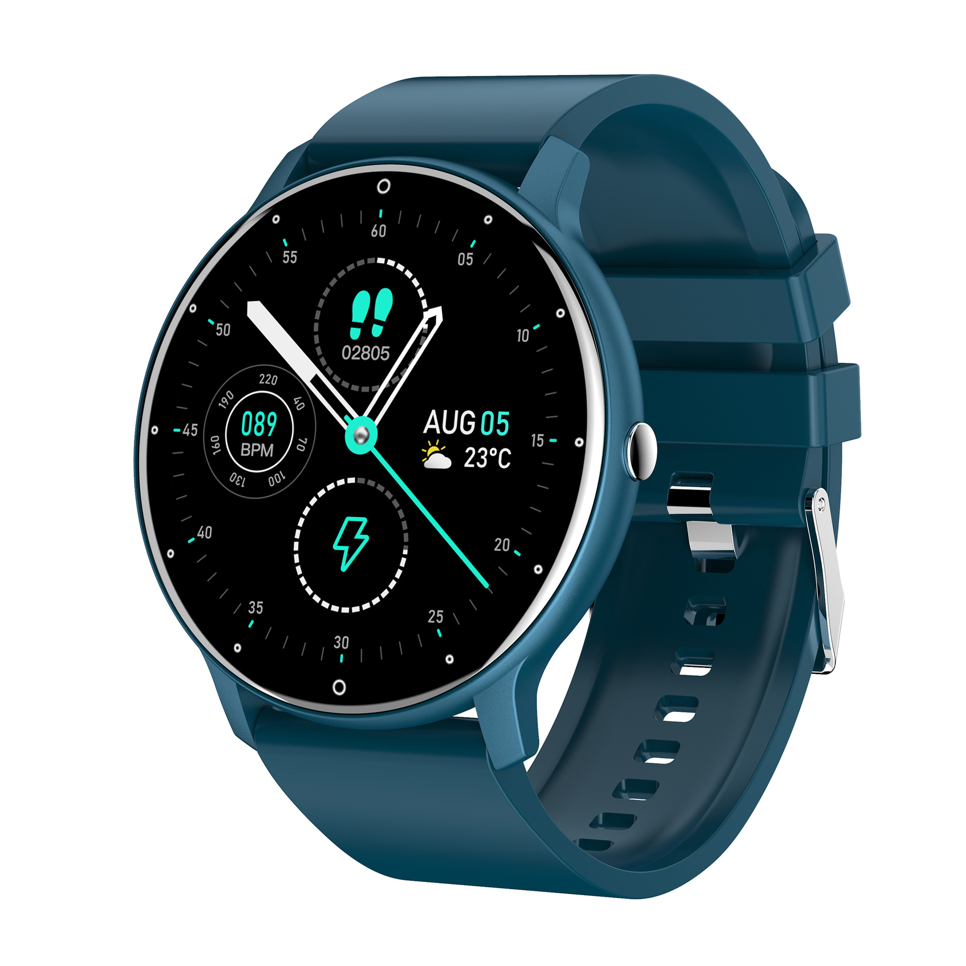Мужчины Smart Watch Smart Wwatch Водонепроницаемые Bluetooth Bracelet Sport Fitness Tracker Tracker Harder Dative Monitor Часы для Android iOS