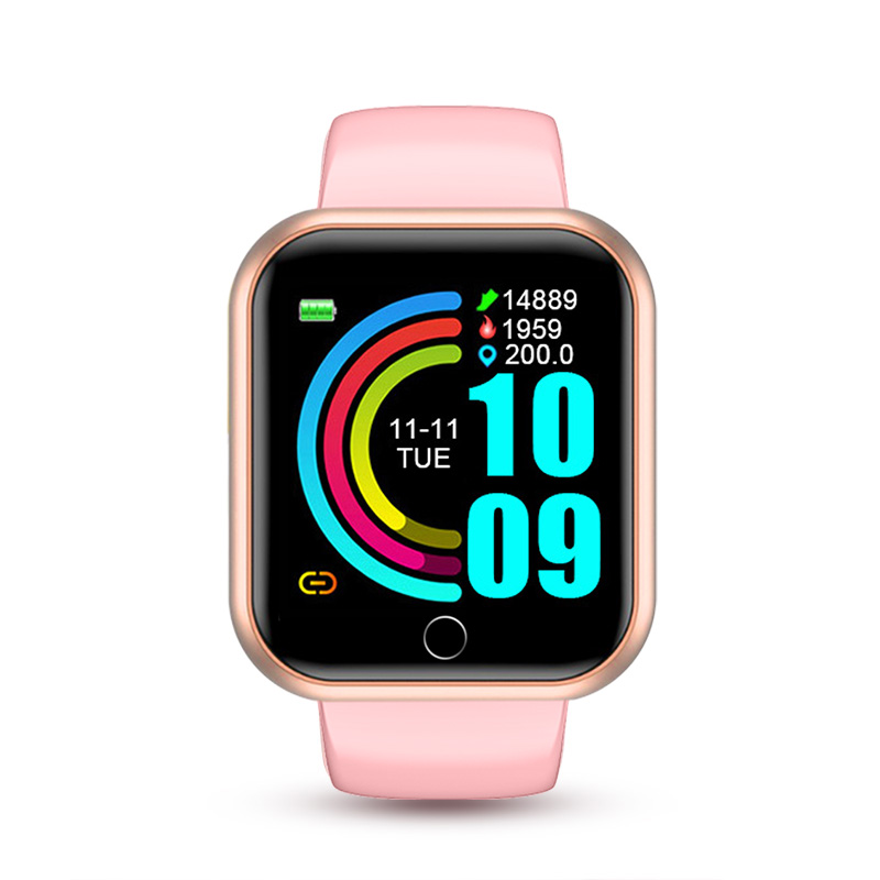 Смарт-часы Y68, умные часы, спортивный браслет, фитнес-трекер, монитор сердечного ритма, артериальное давление, умные часы для мужчин и женщин