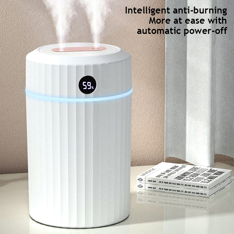 Andra hemträdgårdar 2L Air Firidifier Aroma eteriska oljor Diffusor Difusores Humidificador med skärmdisplay 221027