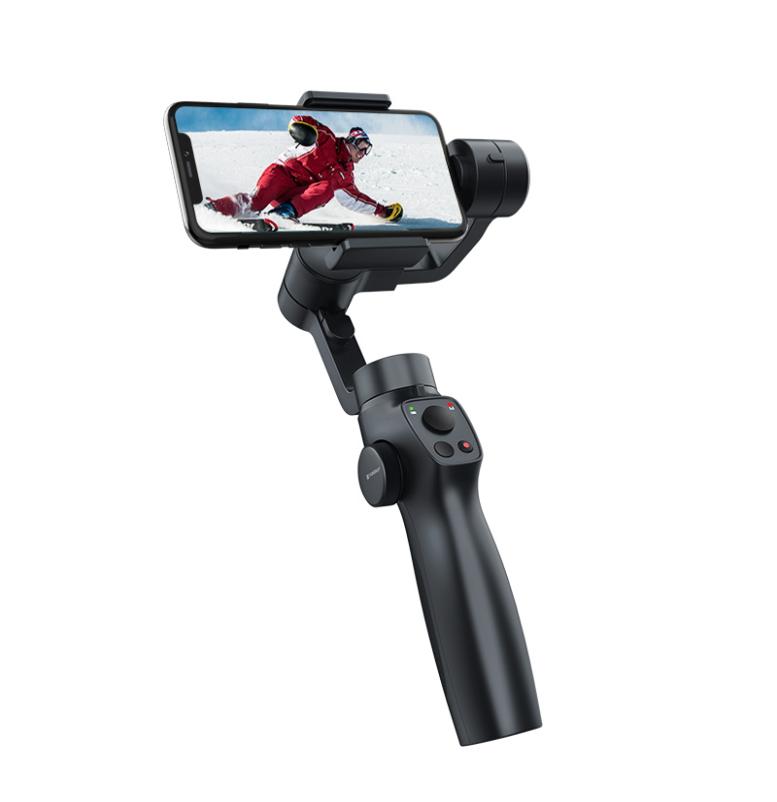 Capture2s 3AXIS Handhed Gimbal Stite Selfie Stick Focus Pull Zoom per la fotocamera per smartphone Record video Bluetooth Vlog Live3683468