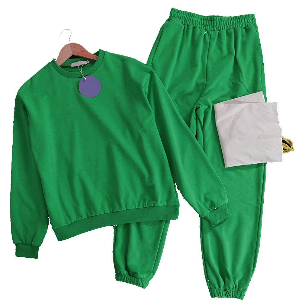 Kadın Sweatshirt Hoodie Trailsuit için Katı Sweetshirt Seti İki Parçalı Set Sweatsuits Sweatshirts Uzun eşofmanlar Kadın Takipleri Gevşek Kıyafetler Spor Gazarı Bahar