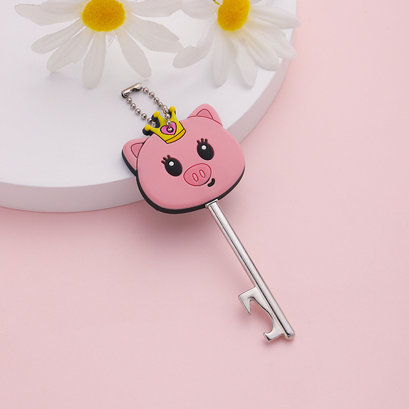 Babypartybevorzugungen Little Pig Design Flaschenöffner Neugeborene Geburtstagsfeier Geschenk Erste Kommunion Souvenir Schöne Schweinweinbieröffner