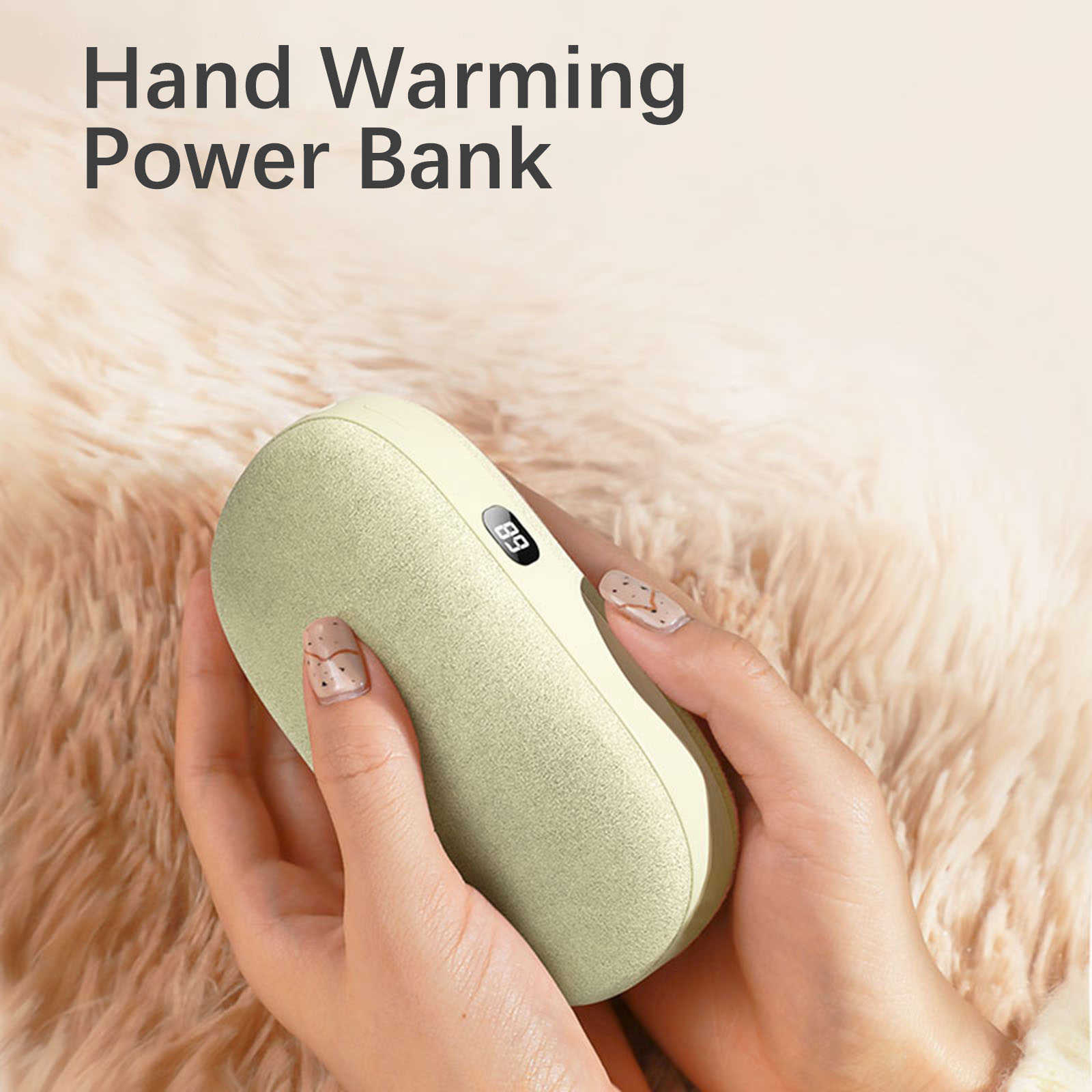 Home Heaters 2in1 Hand Wamer Power Bank Explosionproof Mobile Electric Heated warmer Warming Product W221026