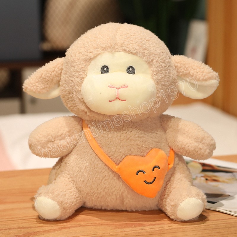 20/25cm Kawaii Sheep Plush Toys Soft Ryled Alpaca Dolls Dello