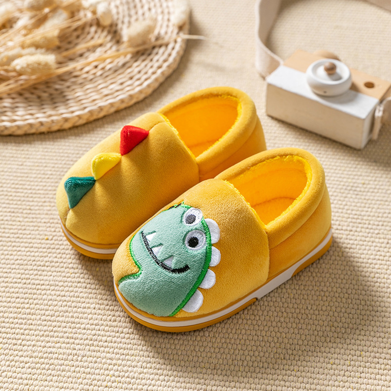 Slipper Kids Winter Slippers Baby Boys Girls Cartoon Non-Slip Home binnenshuis Schoenen Zacht comfortabel 221028