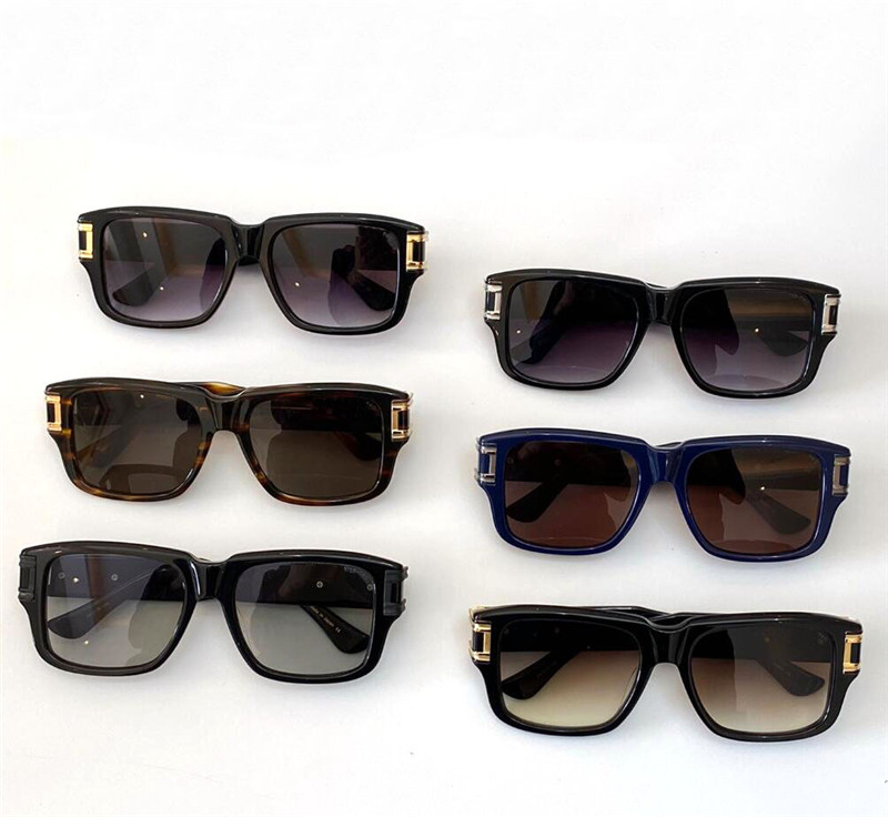 New fashion sunglasses GRANDS-TWO men retro design eyewear pop and generous style square frame UV 400 lens with case