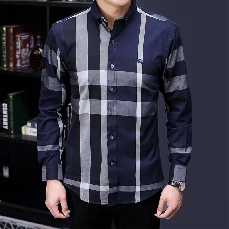 2023 Designers Mens Dress Shirts Business Fashion Casual Shirt Brands Men Spring Slim Fit Shirts chemises de marque pour hommes M-3XL