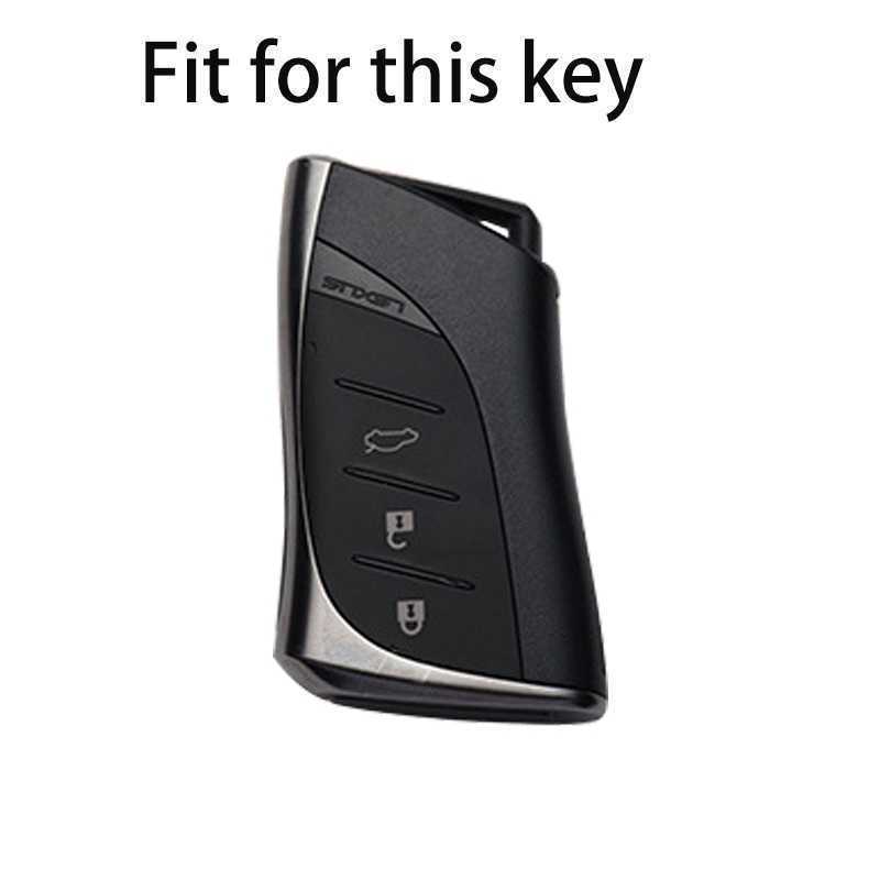 För Lexus UX ES UX200 UX250H ES200 ES300H ES350 US200 US260H Läderbil Remote Nyckelfodral Täckhållare Smart KeyChain Pink New224V