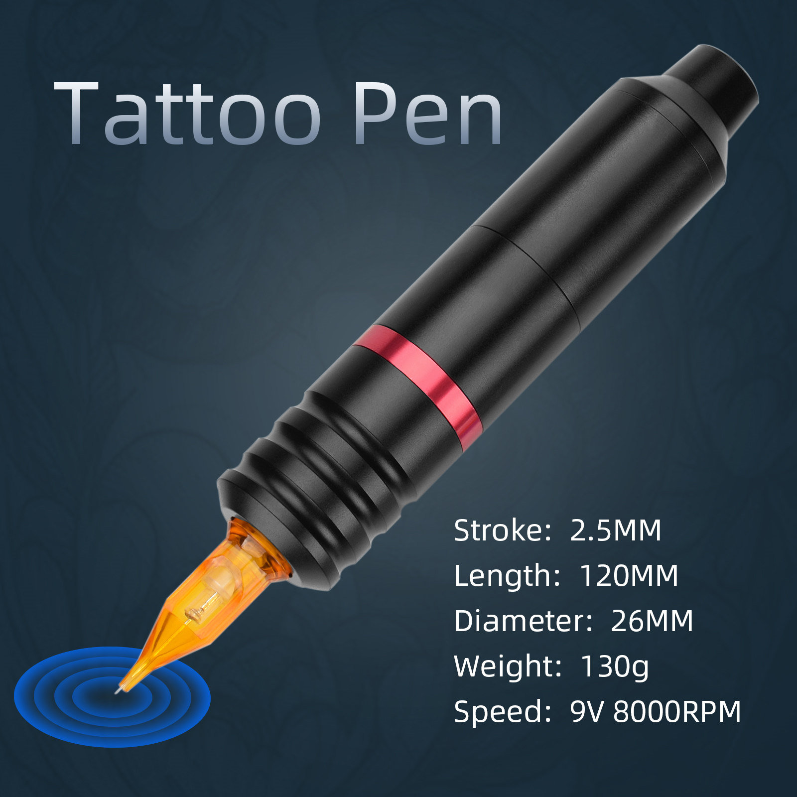 Tattoo Motor Hybrid Tattoo Pen Liner und Shader Rotary Tatto Machine Permanent Make -up Ausgezeichnete Stabilitätstools1723628