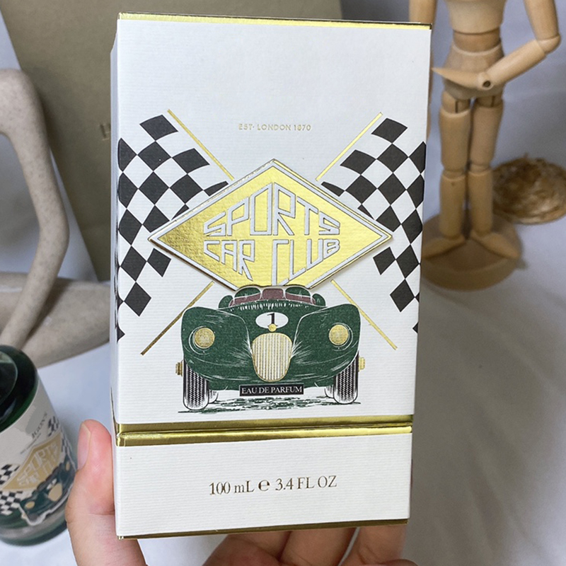 парфюмерные ароматы для нейтрального аромата спрей 100 мл Sports Car Club Eau De Parfum top edition стойкий древесно-ароматический запах 8362553