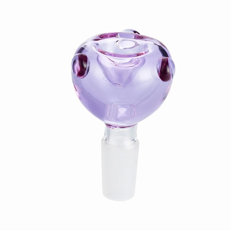 Стекло -бонг чаша для скольжения курительные аксессуары 10 мм 14 мм 18 мм самца женского розового цветового цвета миска цветов