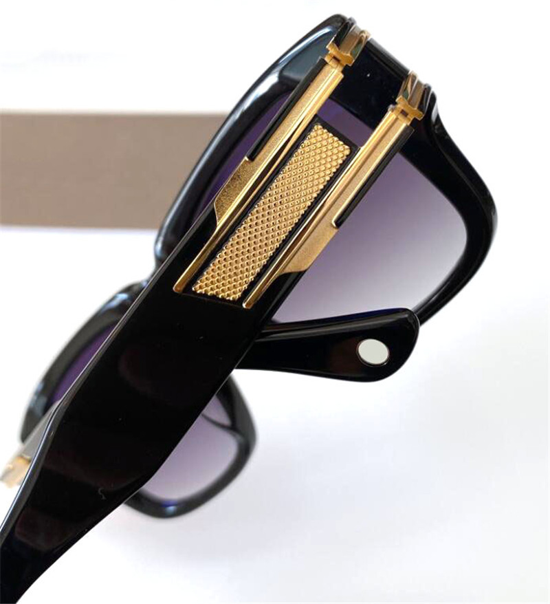 fashion sunglasses GRANDS-TWO men retro design eyewear pop and generous style square frame UV 400 lens with case270o