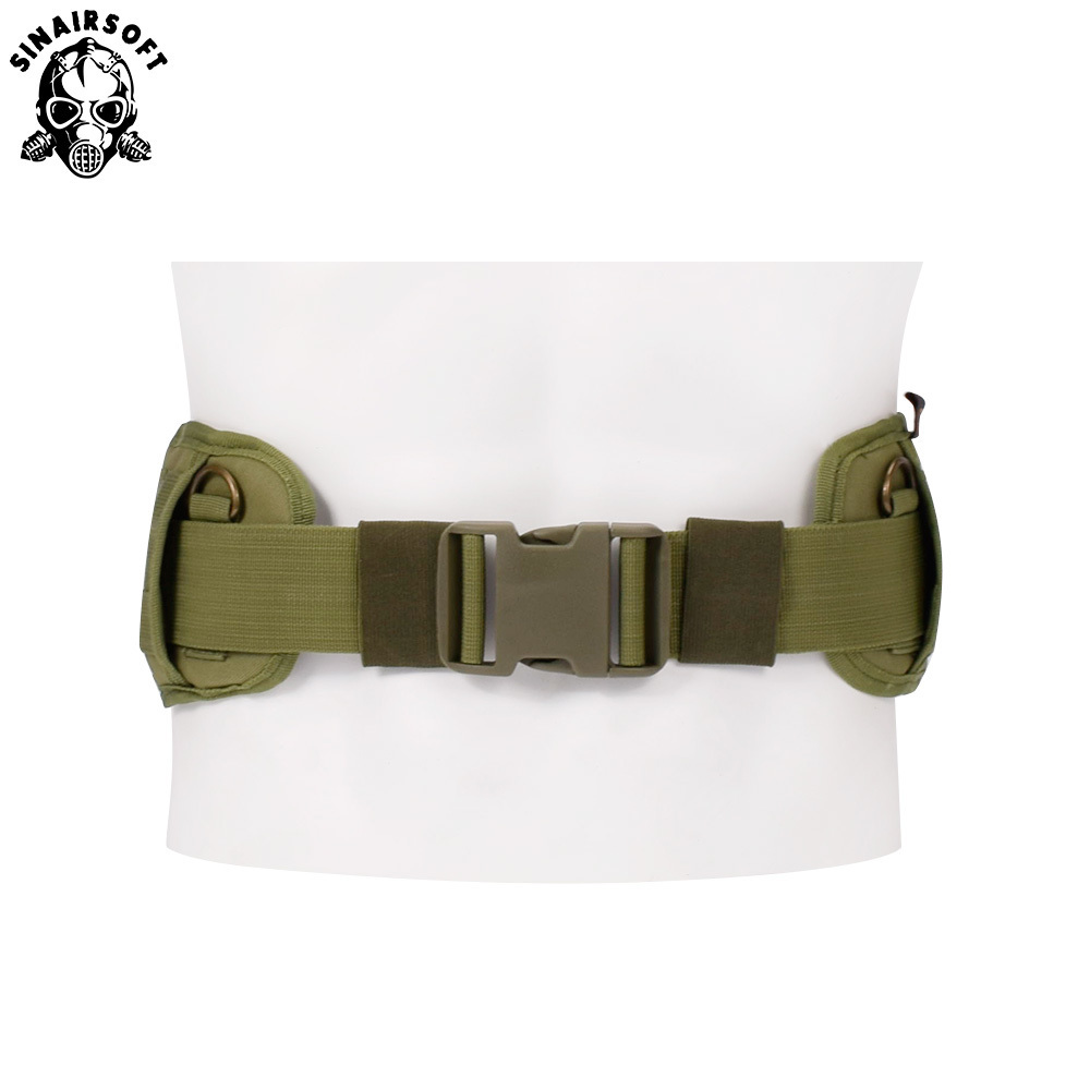 Midjest￶d Milit￤r Molle Belt Men Tactical Outer vadderad CS Multi-Use Equipment Airsoft Wide S jakttillbeh￶r 221027