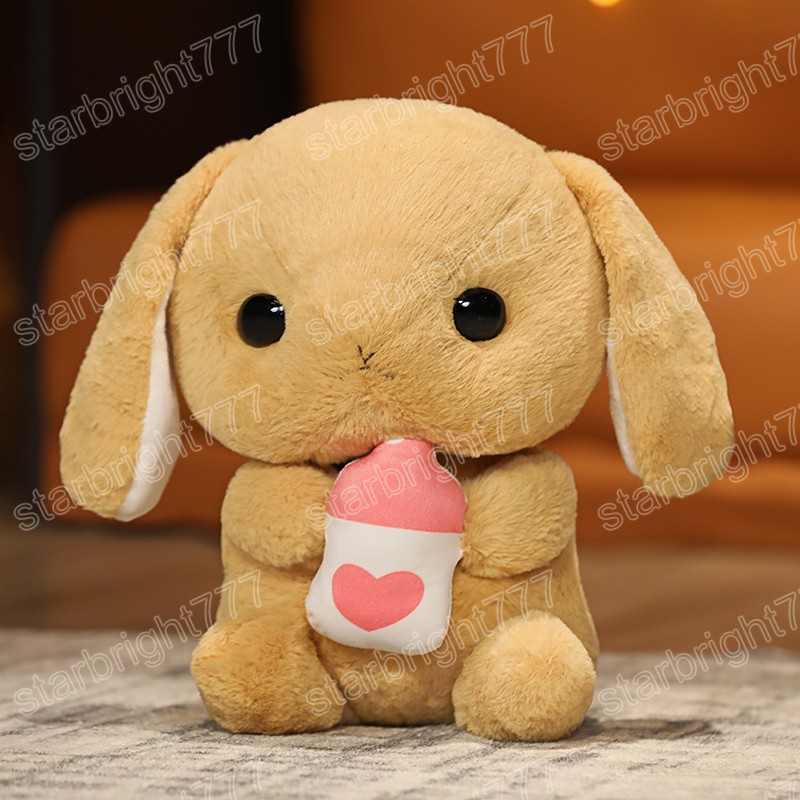 22-43cm mignon lapin en peluche peluche peluches lapin enfants oreiller poupée cadeaux pour enfants bébé sommeil jouet cadeau