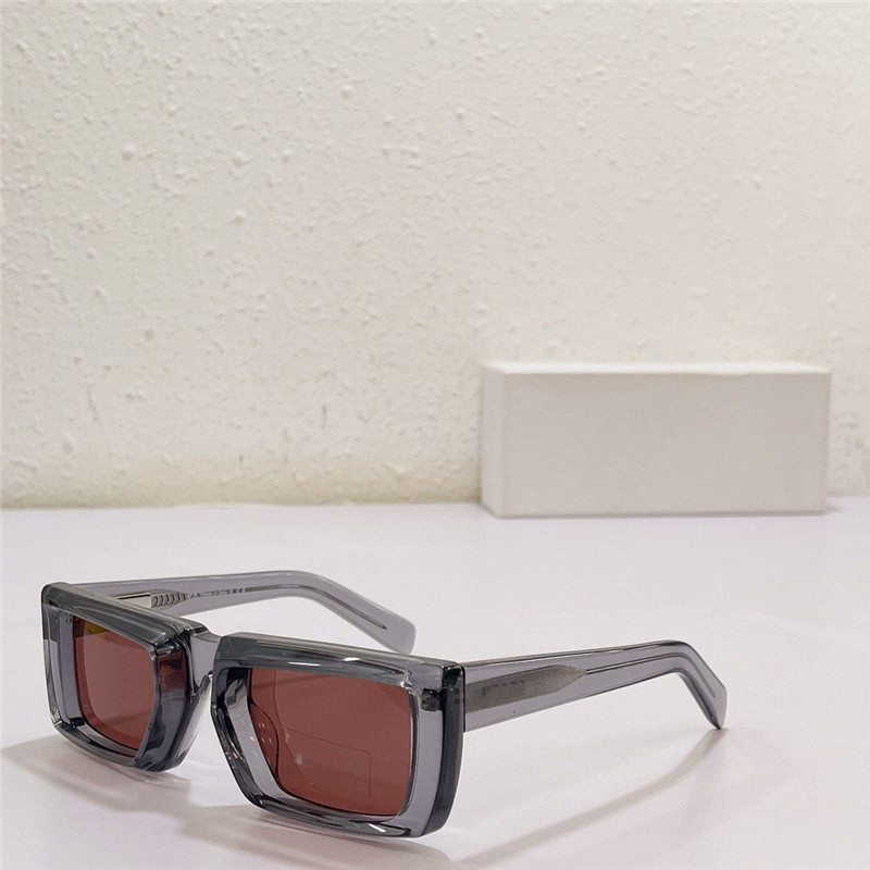 Nouvelles lunettes de soleil design de mode 24 ans délicats de verres à planches carrés cadre simples et populaires polyvalents UV400 Outdoor Protection 3438155