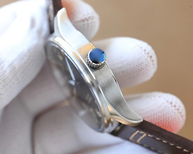 Męski nowy klasyczny luksusowy automatyczny zegarek mechaniczny Miękki pasek