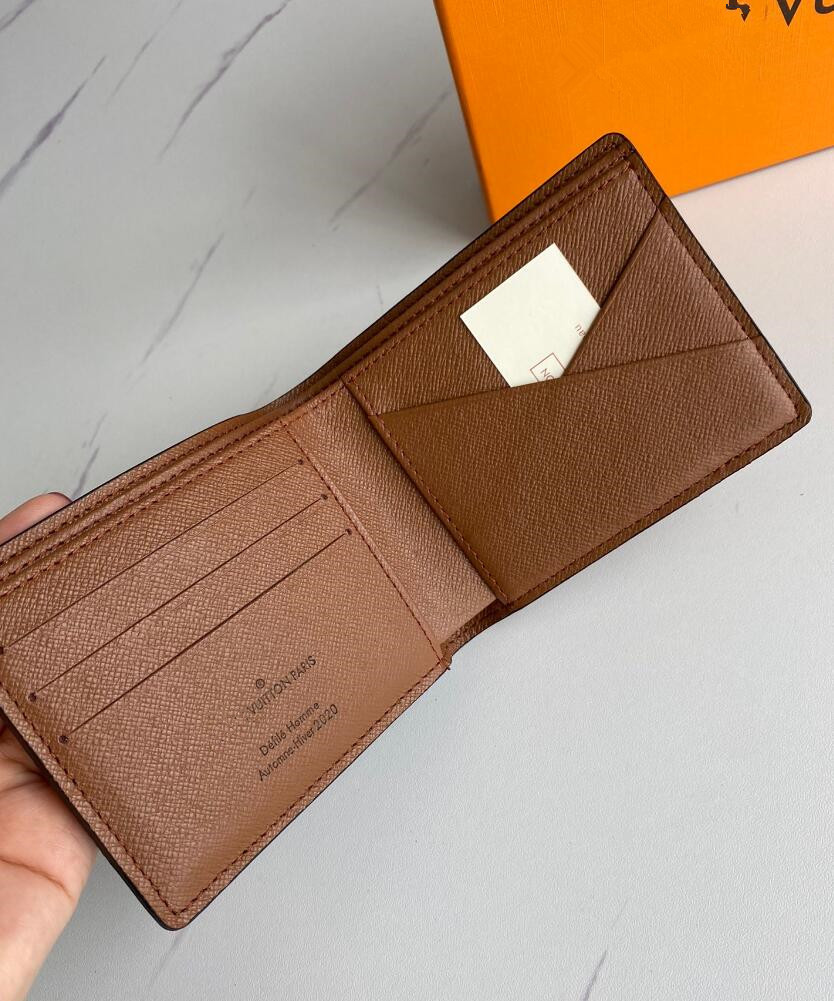 Limited Design Unisex Wallet Luxury Brand Letter Splice Stripe Folding Short Wallets Famous Designer Men's Multi card Long Clutch Bags Ladies Coin Purses Pocket