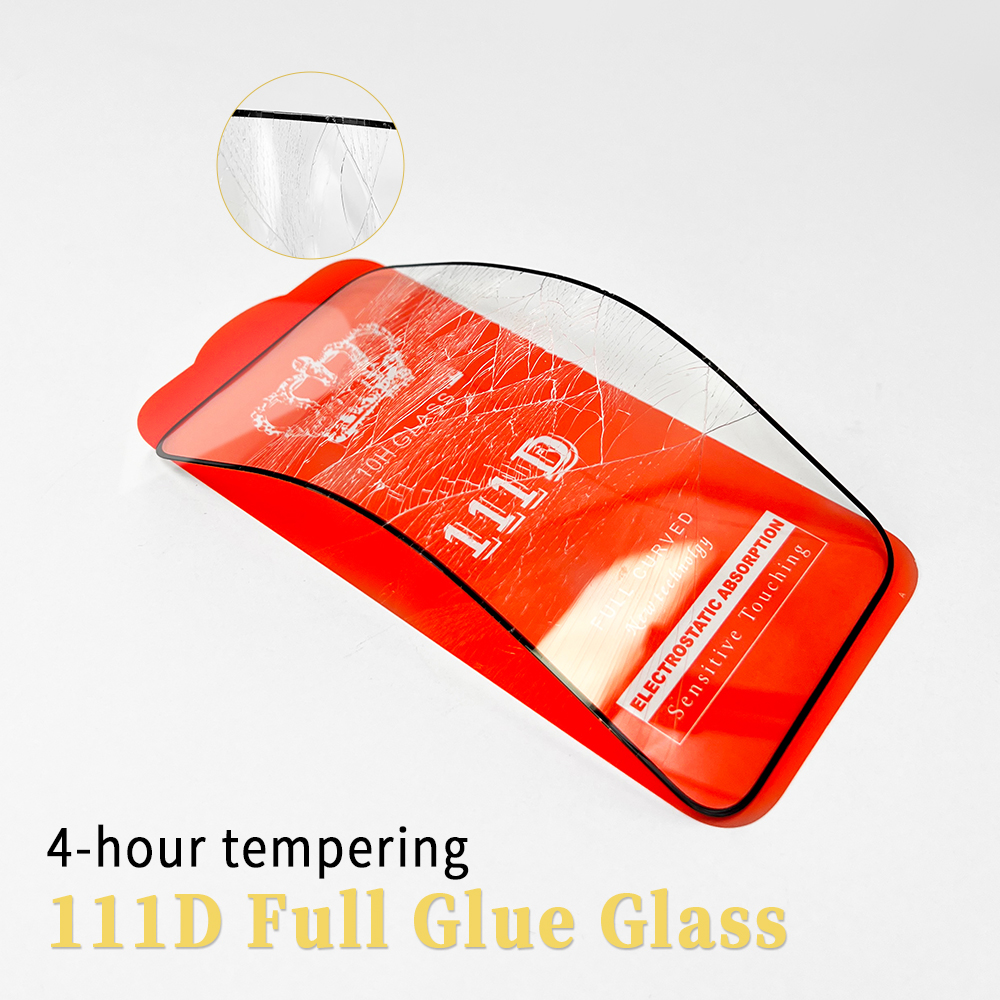 111D Screen Protector Protection Glass 9H full Tempered Glass For iPhone 13 mini 11 12 14 Pro X XR XS Max SE2 8 7 6 14Plus Samsung Galaxy S22 Plus S21 S20 FE A10 A21S A51 A32 5G