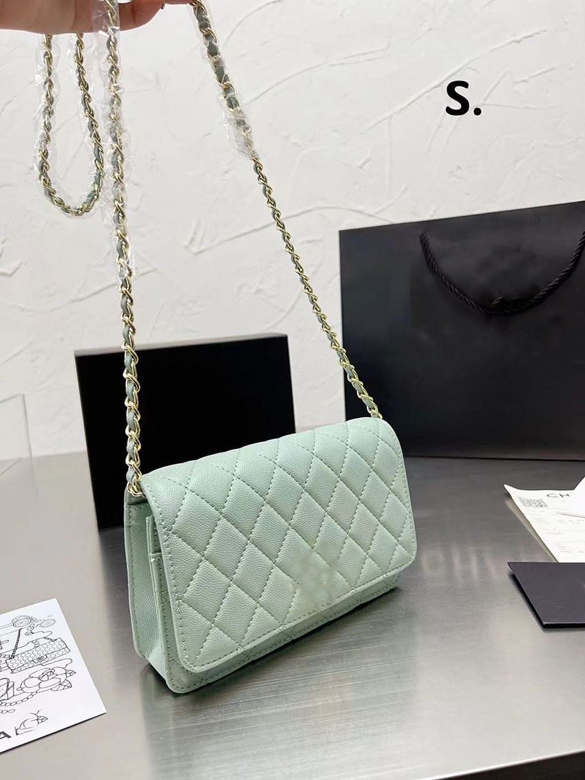 Designerska torba na ramię klapa torebka torebka torebka kwadrat Kobiety luksusowy torebka kawior prawdziwy skórzany crossbody