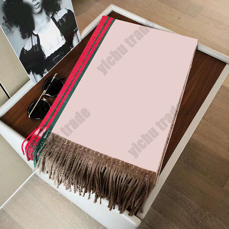 2022 Märkesdesigner G Cashmere Scarf Female Foulard Bandana Long Shawls Wraps Winter Neck Scarves Pashmina Lady Hijab9495472