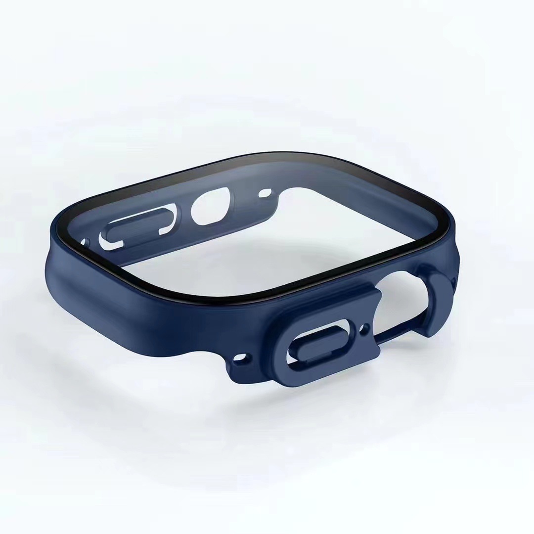 Smart Watch Case для Apple Watch Ultra 49 -мм смягченного стеклянного защитника