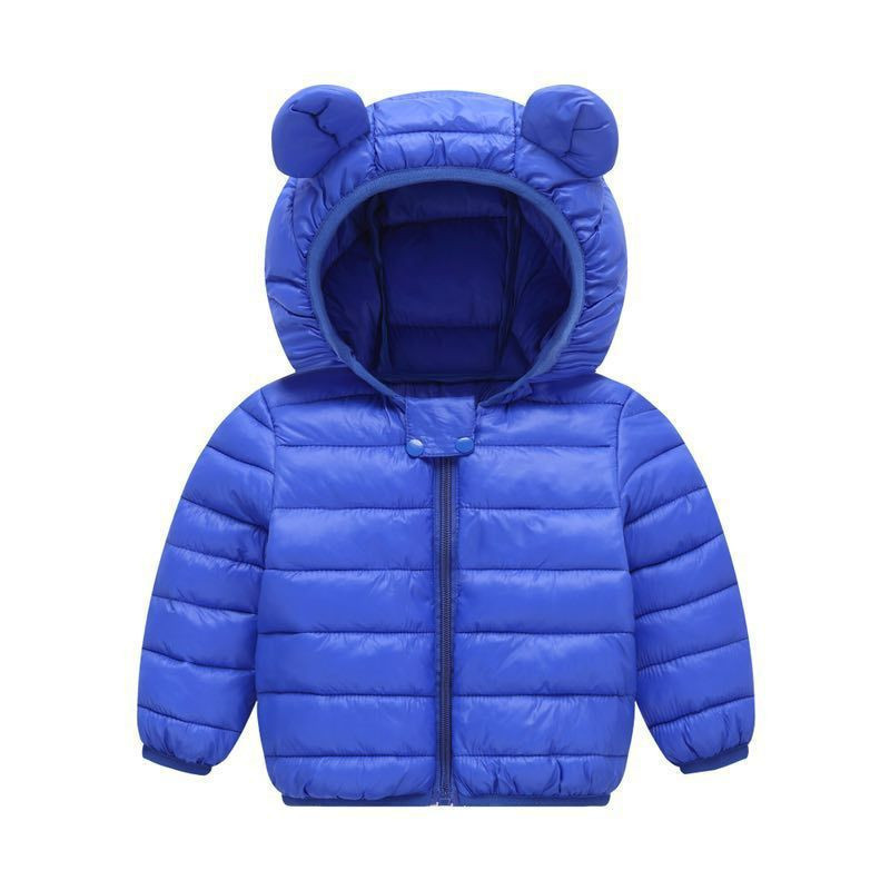 Down Coat Baby Girls Hooded Jackets For Kids s Autumn Boys Cartoon Warm Toddler Girl Zipper Outerwear 221107