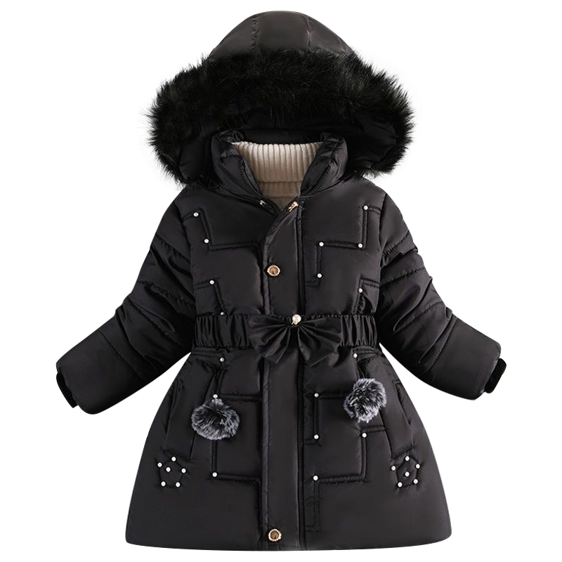 Giubbotti Ragazza Giacca invernale imbottita in cotone Cappotto moda bambini Capispalla bambini Piumino caldo bebè Abbigliamento bambini 4-12 anni 221028