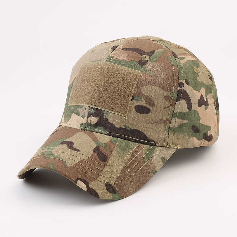 Snapbacks broderi kamouflage baseball cap män utomhus jung taktisk airsoft camo militära kepsar väggar som kör snapback hattar l221028