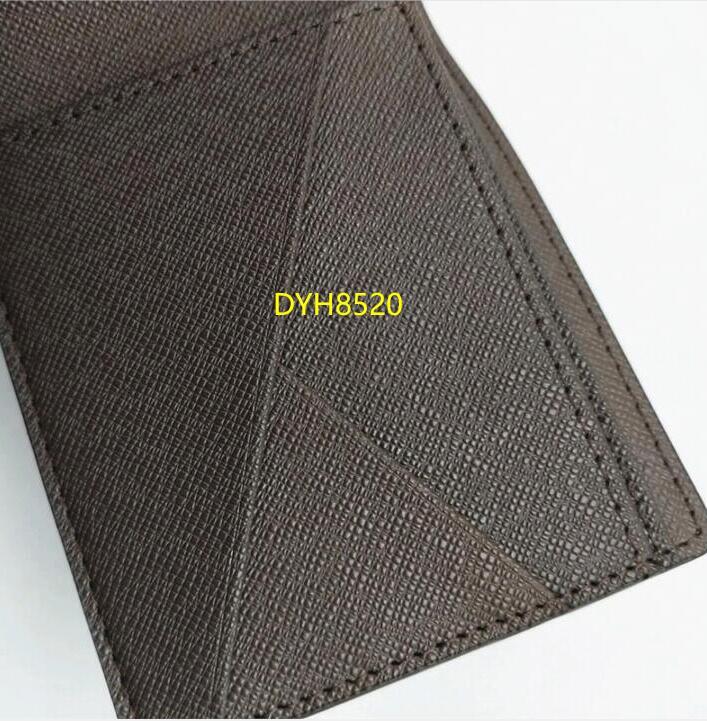 2022 new L bag billfold High quality Plaid pattern women wallet men pures high-end luxury s designer L wallet with box 88