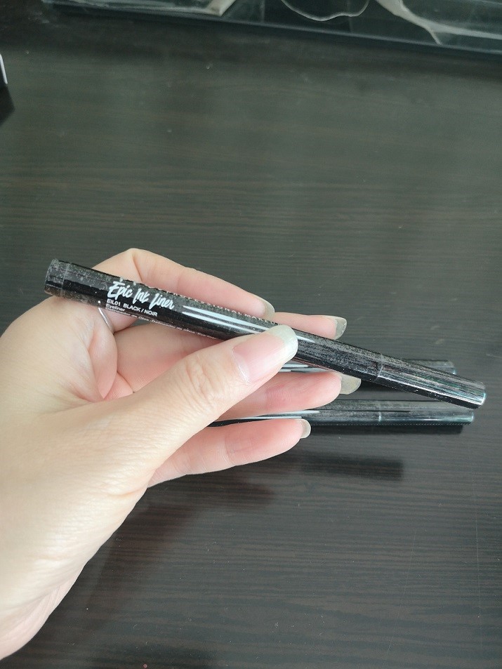 Profesyonel Eyeliner Makyaj Epik Mürekkep Astarı Siyah/Noir Tek Uzun Kalıcı Su Geçirmez Sıvı Göz Hatırları Kalem Gerçek Eyeliner Kalem Kozmetik