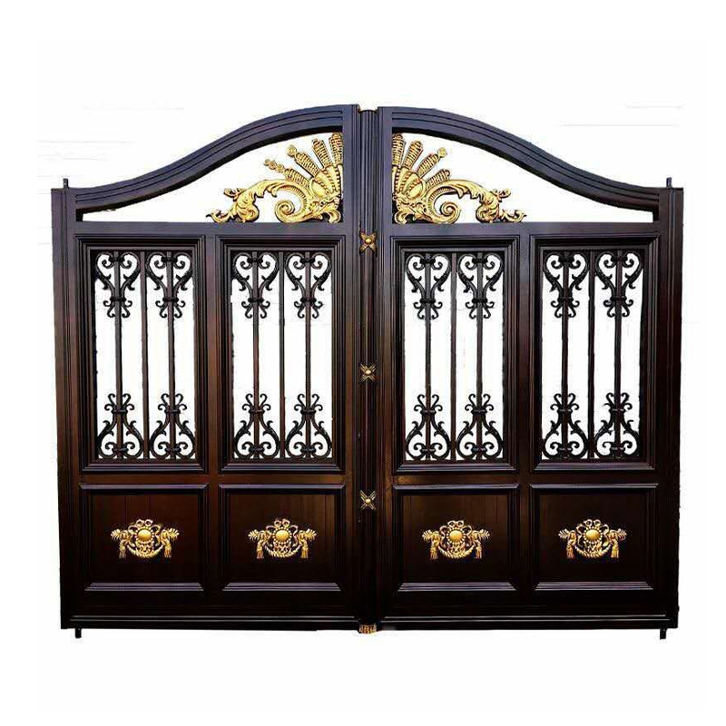 Cercado Trellis Gates Fabricante profesional Producci￳n personalizada Puerta de hierro forjado Por favor cont￡ctenos para su compra