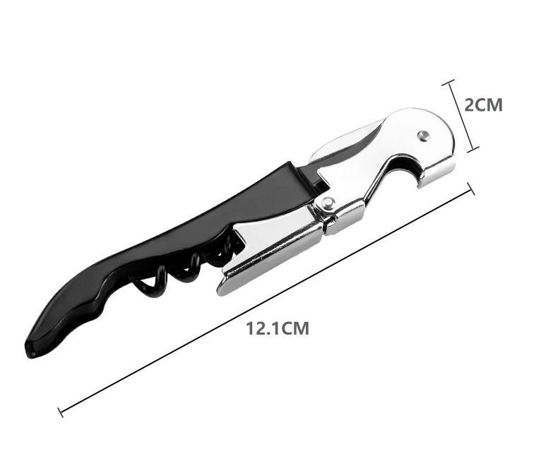 Apribottiglie cavatappi cavatappi cavatappi cavatappi in acciaio inox cavatappi multifunzione coltello cameriere apribottiglie SN17