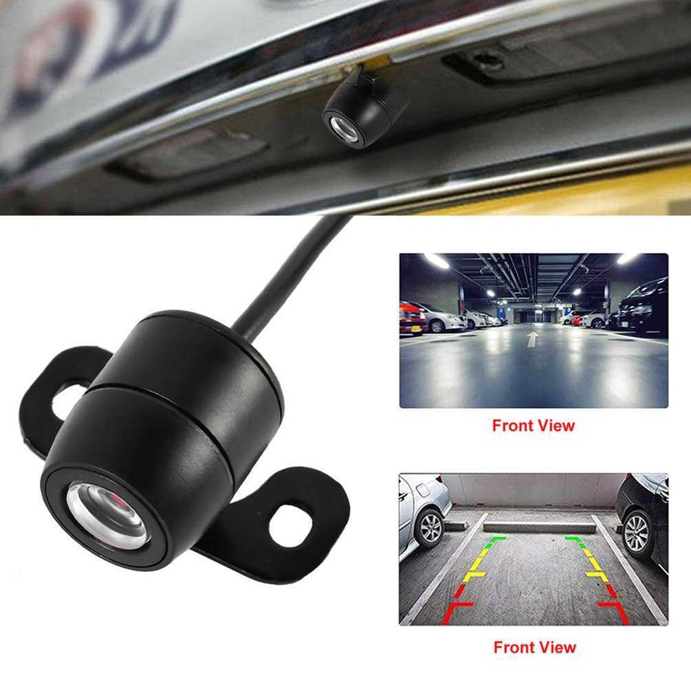 Ny stor Angle Night Vision Car Reversing Camera Tanche CCD LED Automatisk backup -bildsk￤rm HD -bild