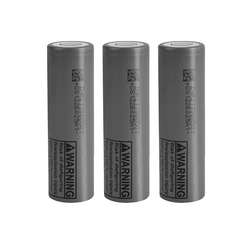 M50T 5000MAH 21700 Rechargeable Battery Lithium  15A High Discharge 3.6V Battery Cell instead of 20700 and 18650