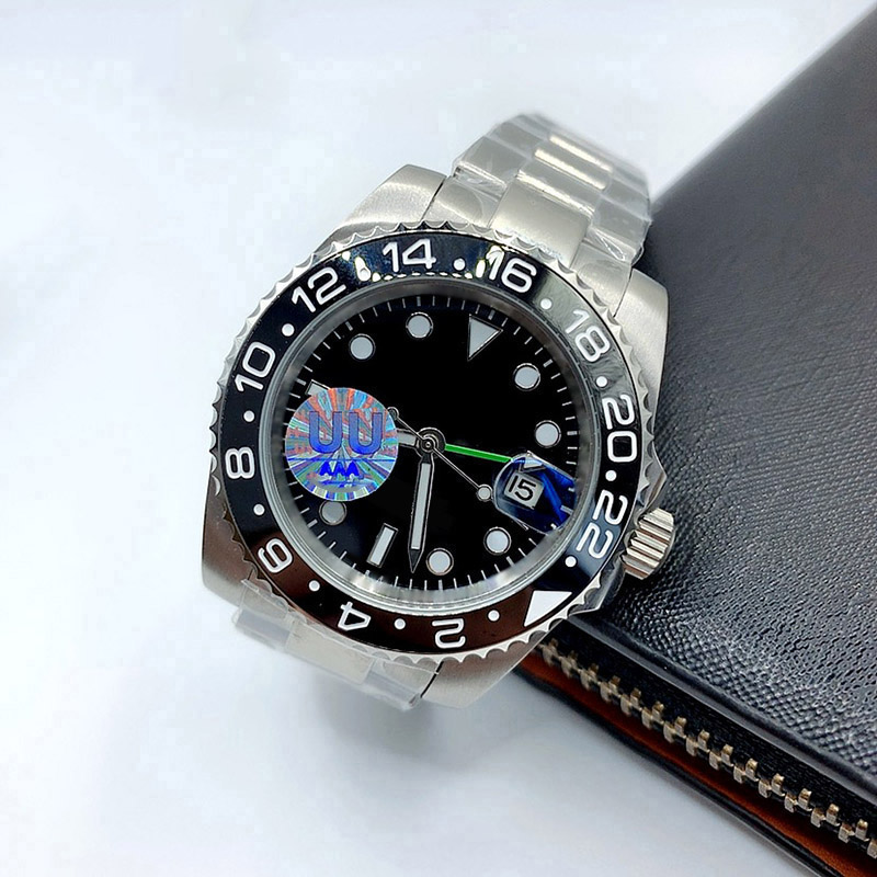 2023 Mens Watch 2813 Movement Automatic Wristwatch Ceramics 904L Steel Strap Strap Waterproof Luminous Watchs 41mm