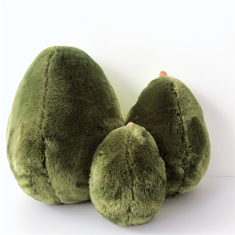 20см мультфильм милый фруктовый авокадо фаршированная плюшевая игрушка кукол авокадо подушка подушка детские подарок D53