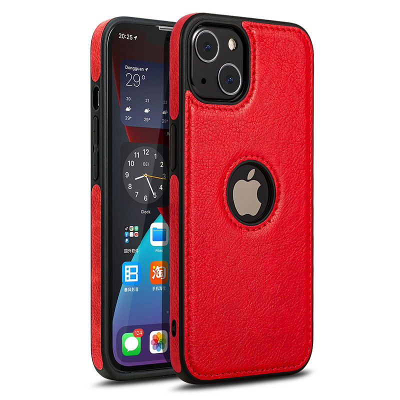 Premium PU skórzane szokujące obudowy dla iPhone'a 14 14pro 14plus 14 Pro Max 13 13pro 12 12pro Max 11 11pro xr xs 7 7p 8 8plu Soft TPU Back Crotect Over Cover