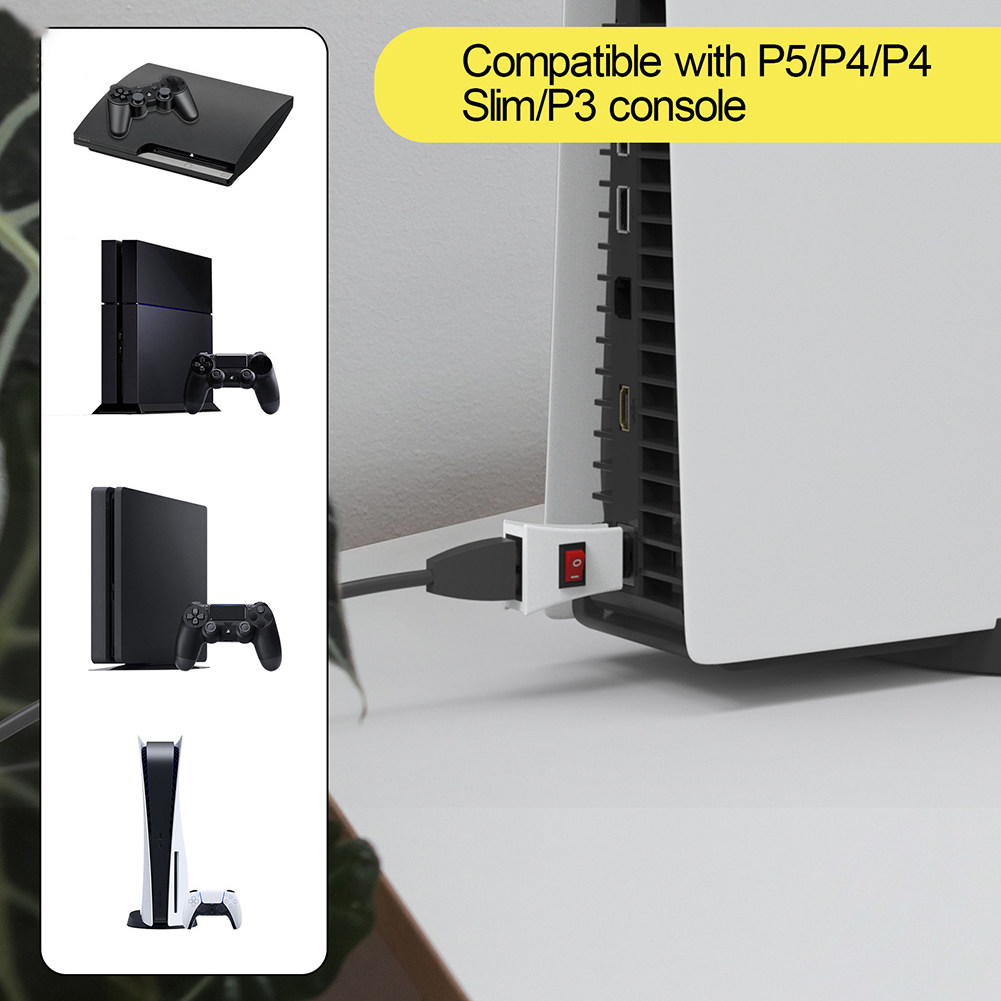 PS5 PS4 PS3 Xbox Serisi X Host Koruma Cihazı Hızlı Gemi için Taşınabilir Oyun Konsolu Açma/Kapalı Güç Anahtarı Düğmesi Güç Kamerası Koruyucu