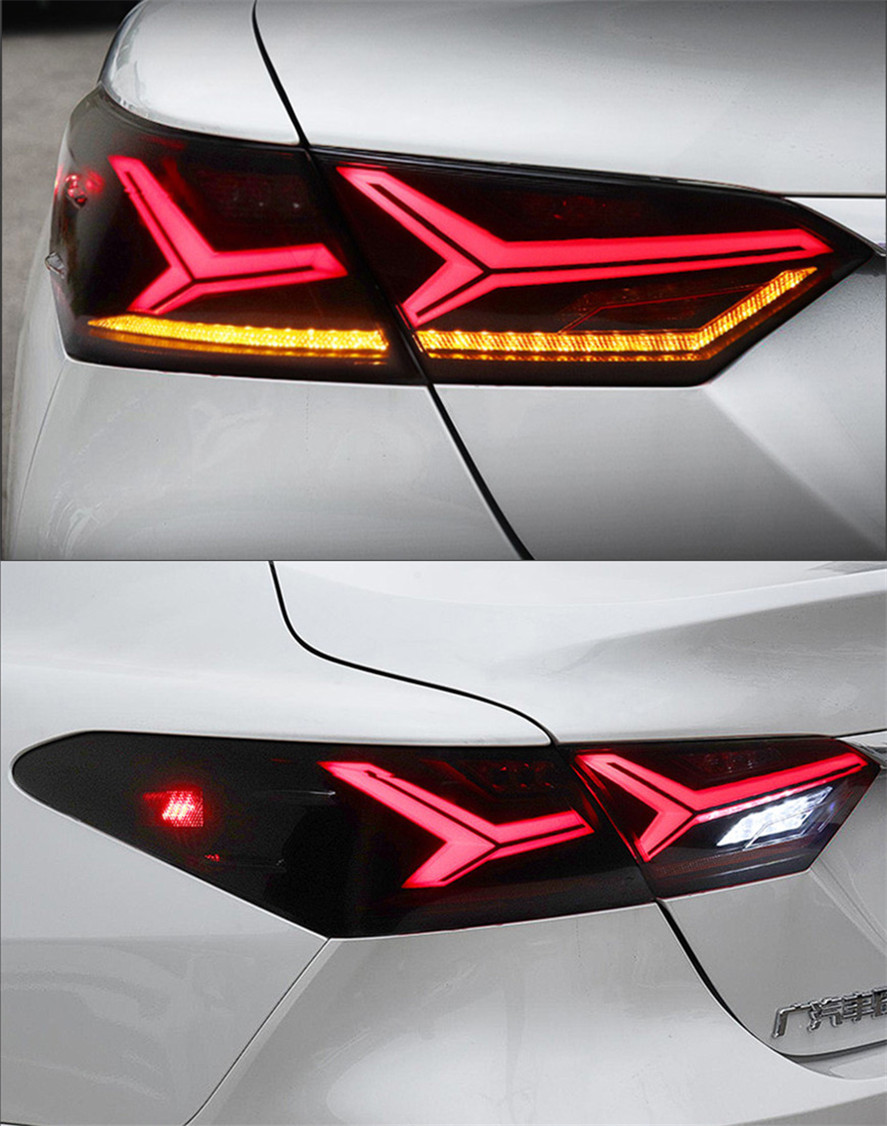 Car Lights for Toyota Camry LED Tail Light 20 18-2022 Rear Lamp Brake DRL Rear Dynamic Signal Reverse