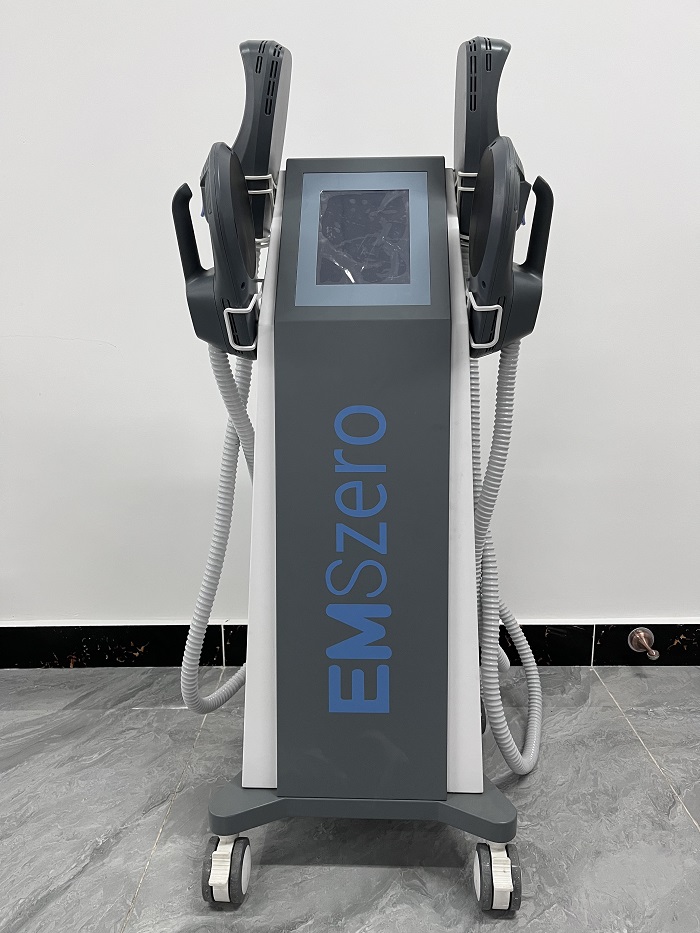 Novo em escultura, estimulador muscular Hi-em-EMT DLS-EMSLIMLIMEZINHO 14TESLA 5000W de alta intensidade neo eletromagnética Fitness