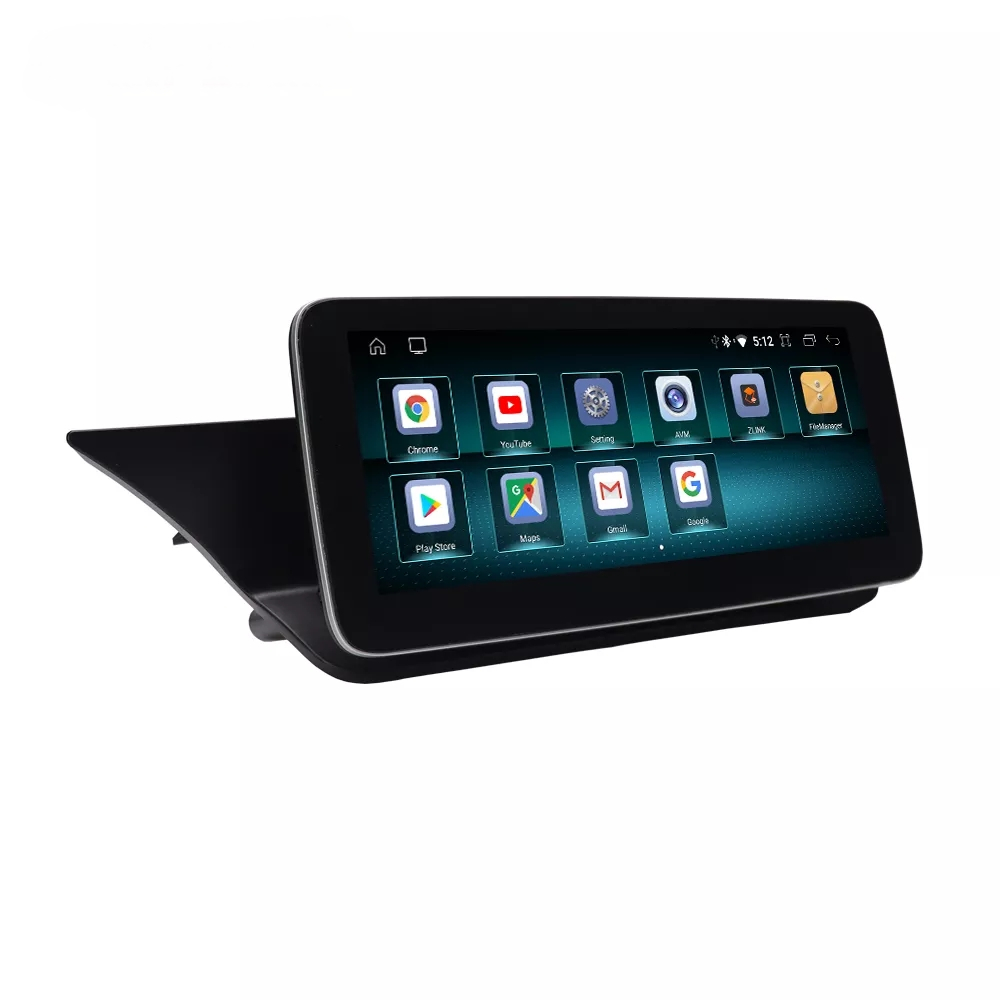 12.3 인치 안드로이드 12 자동차 DVD 메르세데스 벤츠 E- 클래스 W212 2009-2016 Qualcomm 8 코어 스테레오 멀티미디어 비디오 Carplay Bluetooth Screen GPS Navigation