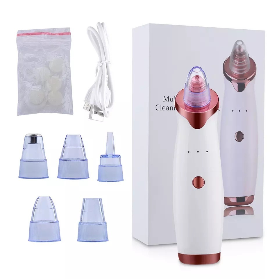 Face Care Devices Microdermabrasion Blackhead Remover Vacuum Suction Pimple Acne Comedone Extractor Pores Cleaner Skin Tools 221028