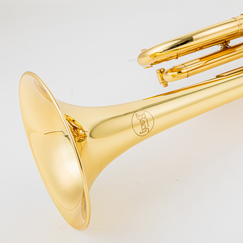 Professional TR700 Bb Trumpet Brass body Gold-Plated B Flat Trumpet Professional Performance Brass Musical Instrument with Brass Body for High-Quality Sound
