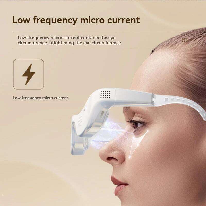 Hot And Cold Seven Color Electric Eye Beauty Device, Dark Circles Anti Wrinkle Essence Introducer, Anti-Aging, Eye Fatigue R