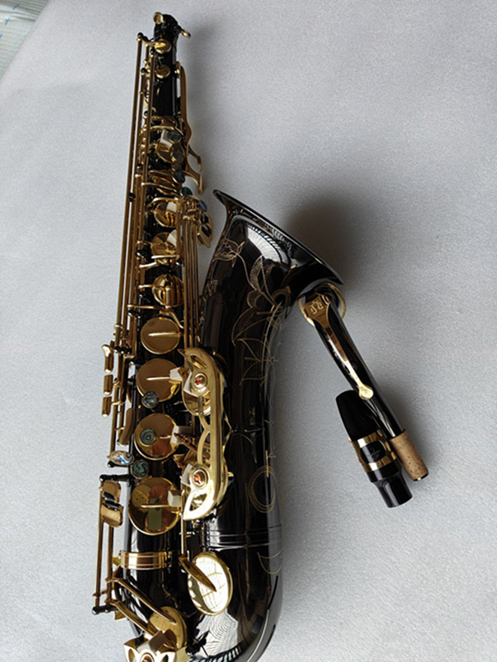 Customized Japanese Black Tenor saxophone T-901 Musical Instrument Brass professional level performance with case