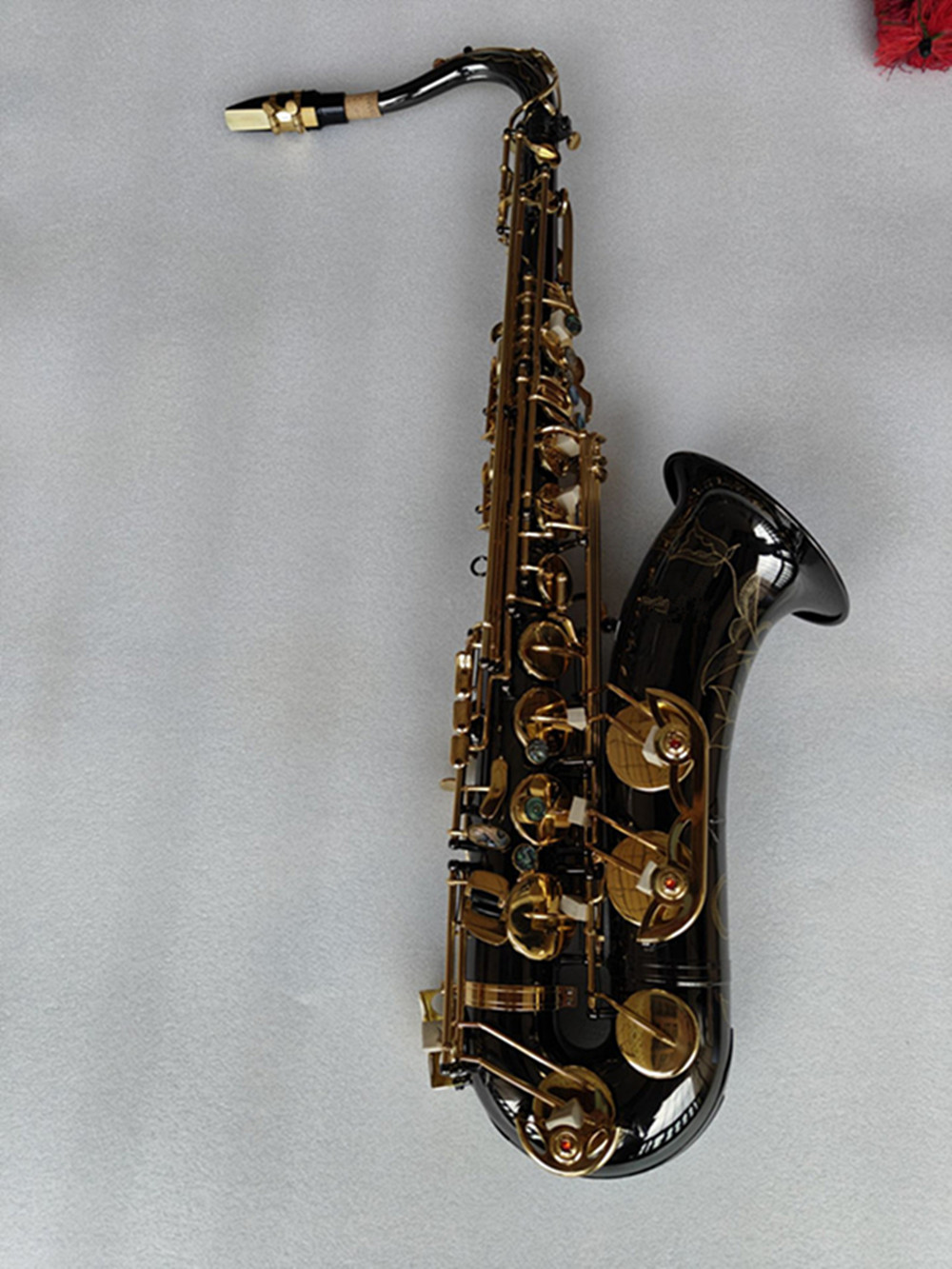 Customized Japanese Black Tenor saxophone T-901 Musical Instrument Brass professional level performance with case