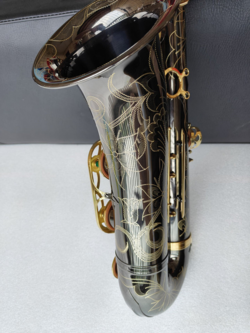 Customized Japanese Black Tenor saxophone T-901 Musical Instrument Brass professional level performance with case