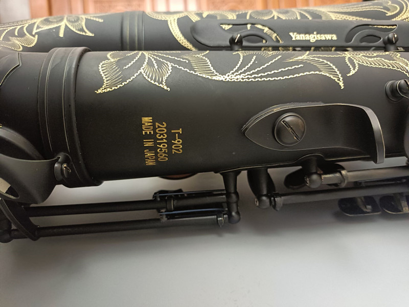 High quality Japanese brand Tenor sax Black T-902 musical instrument in Bb black brass Musical Instruments professional level 