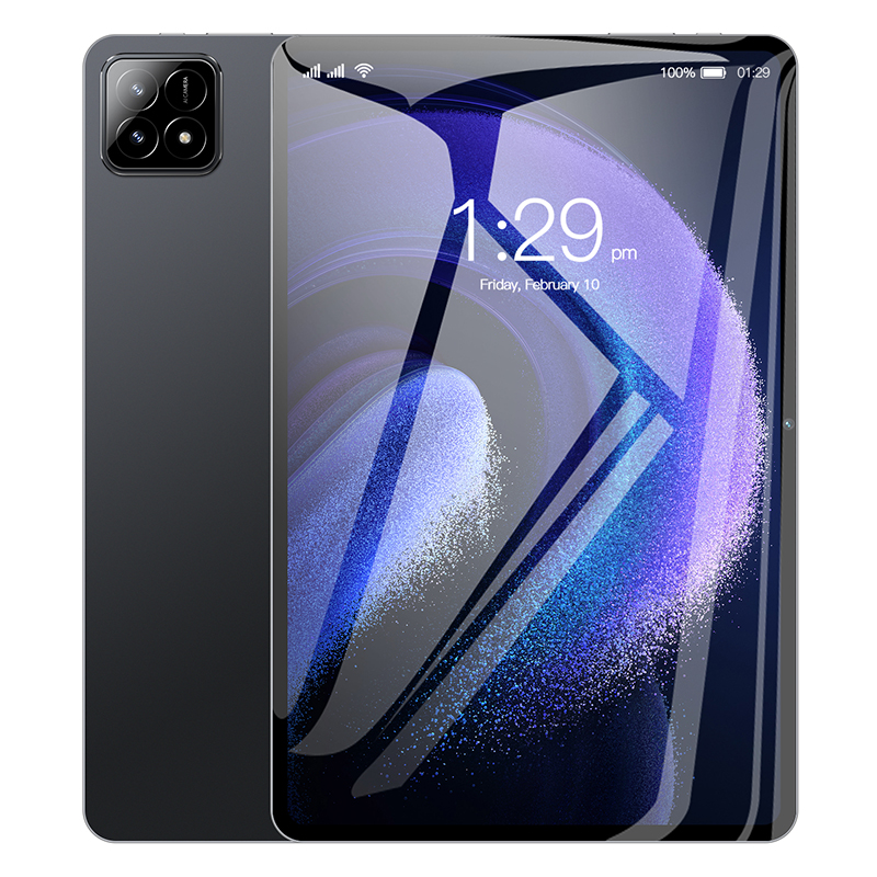 New Tablet PC 10.1 Inch Pad 6S Pro 2GB+32GB RAM Android 10 for Office Learning MTK6737 16+32MP Camera Quad-core Dual SIM Card Tablet PC