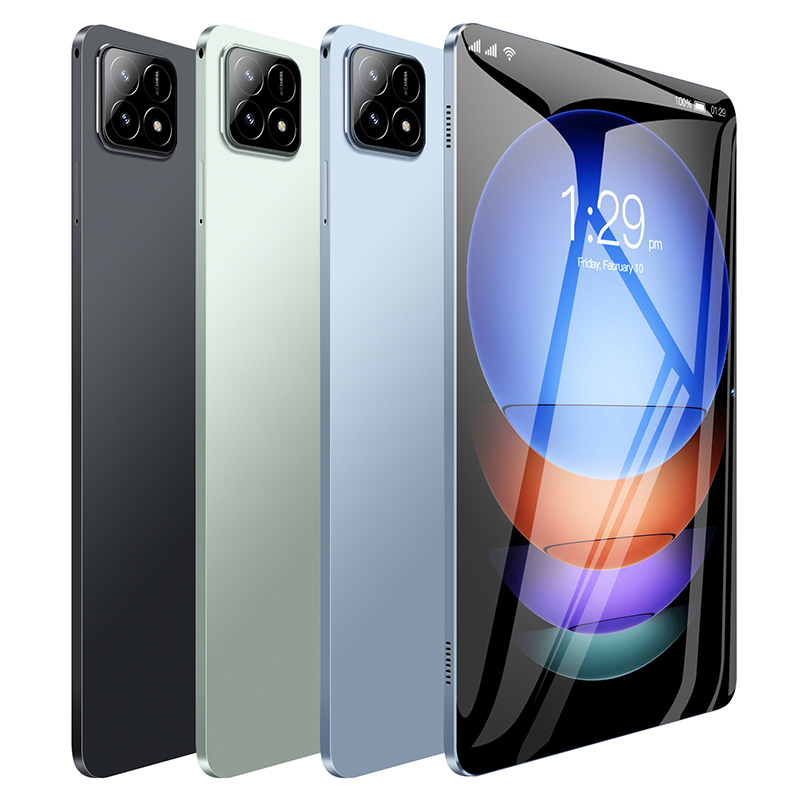 New Tablet PC 10.1 Inch Pad 6S Pro 2GB+32GB RAM Android 10 for Office Learning MTK6737 16+32MP Camera Quad-core Dual SIM Card Tablet PC